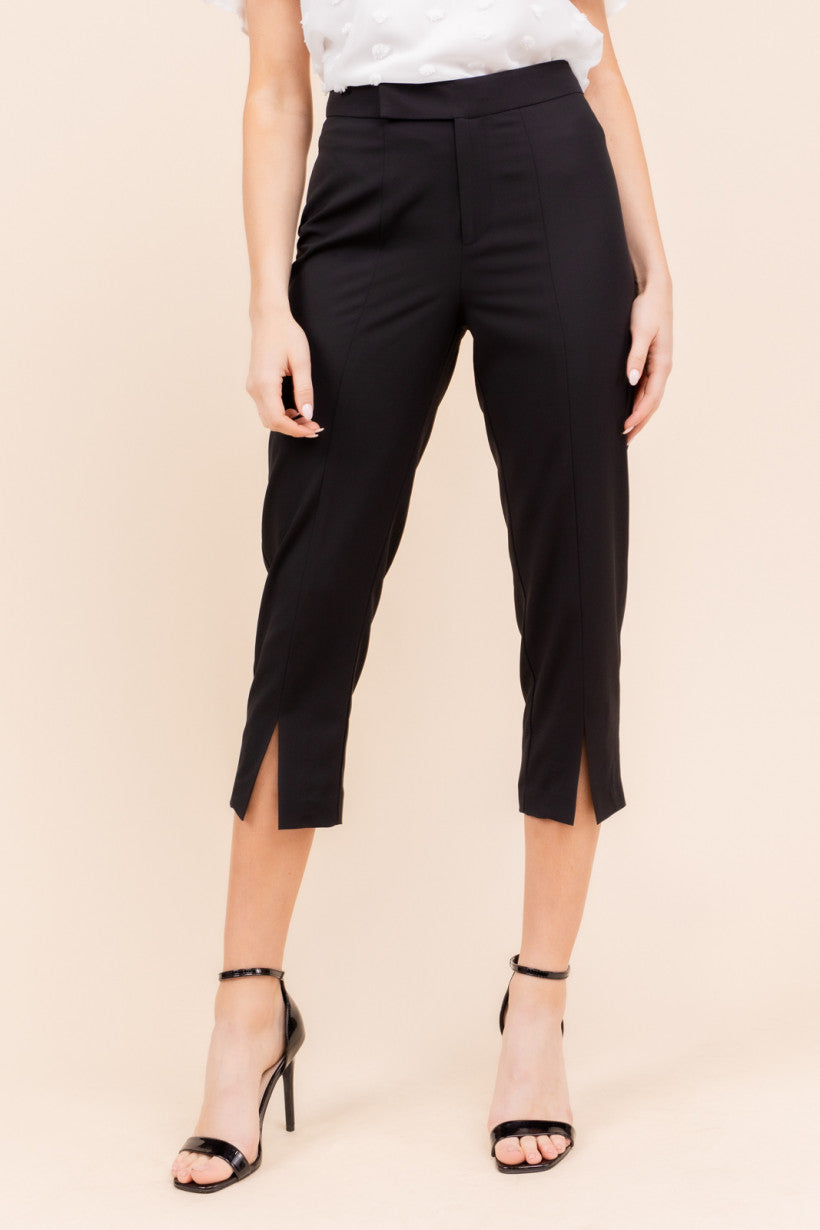 Ankle Slit Slacks